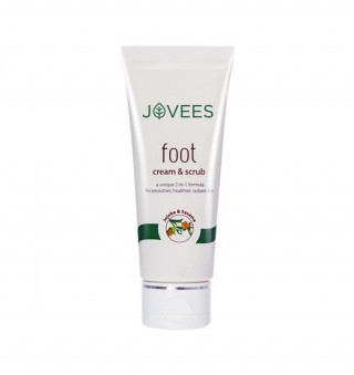 Jovees Foot Cream & Scrub, 100 gm